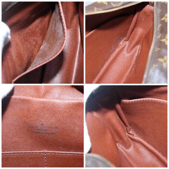 LOUIS VUITTON Monogram Compiegne 28 Clutch Bag M51845 LV Auth 139295 - Picture 15 of 16